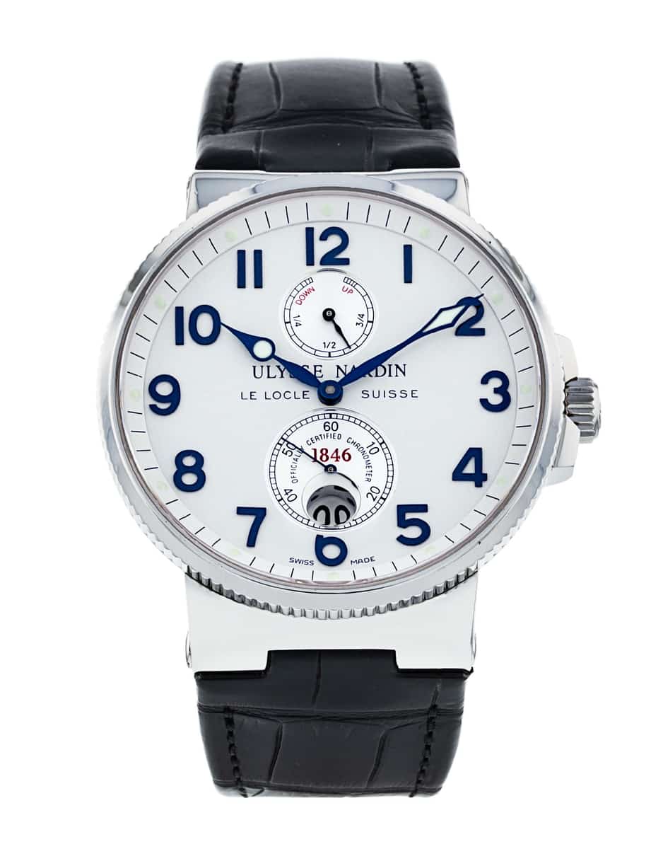 Pre Owned Ulysse Nardin Maxi Marine Chronometer 263 66 Watch